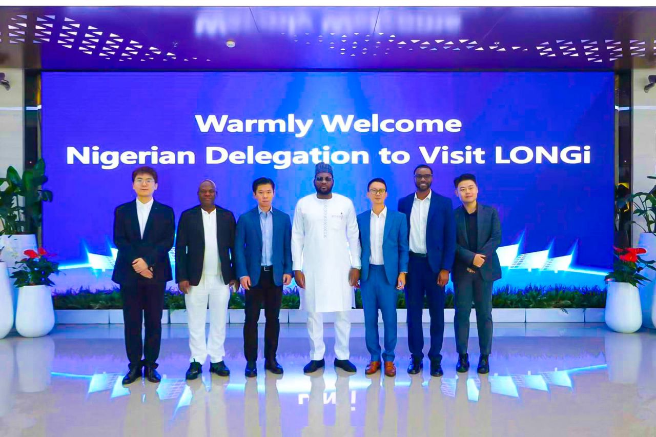 Nigeria Finalises Partnership with the World’s Largest Solar Panel Production Company, LONGi, at Its Headquarters in China